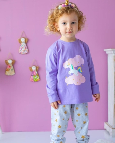 pyjama unicorn set