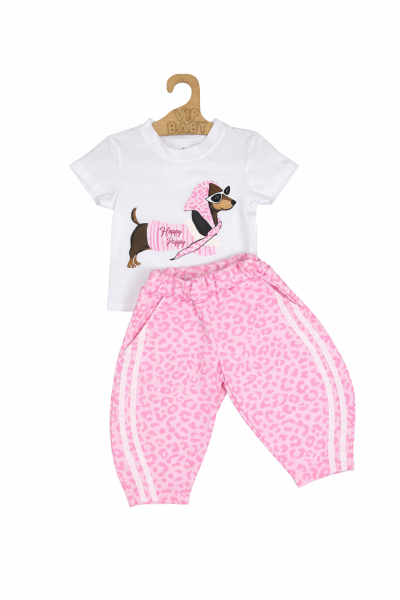 HAPPY PUPPY LEOPAR SET ΒΡΕΦΙΚΟ