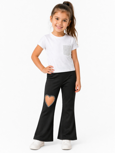 SWEET HEART FLARE PANTS